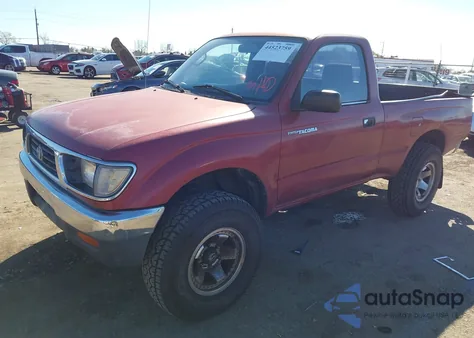 1995 Toyota Tacoma из США, поврежденный, VIN 4TAUN61C9SZ007571